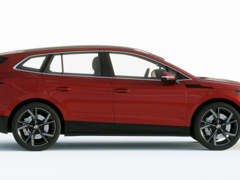 Skoda Enyaq 2021 3D Model