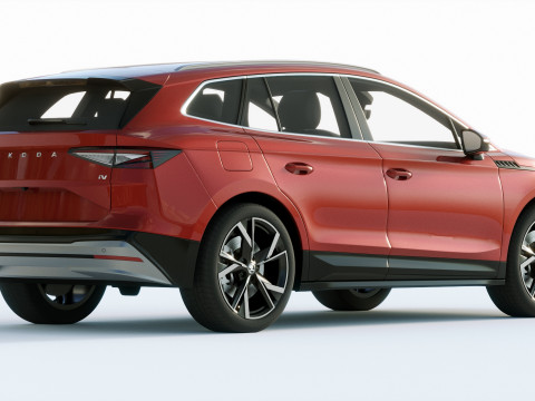 Skoda Enyaq 2021 3D Model