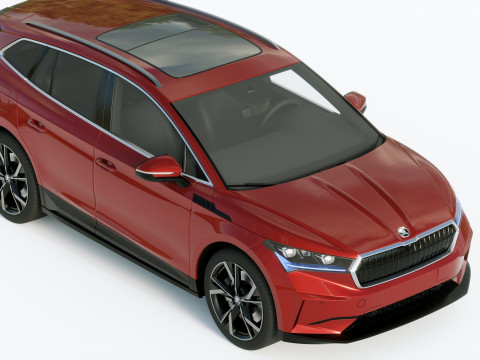 Skoda Enyaq 2021 3D Model