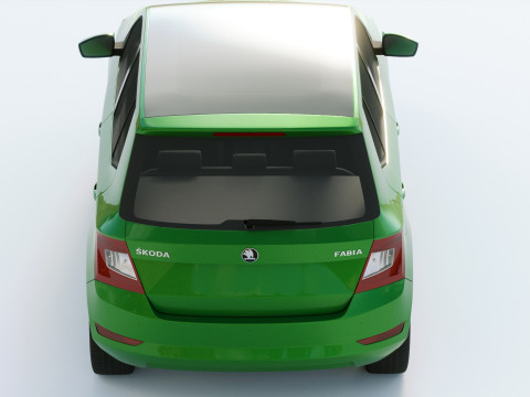 Skoda Fabia 2019 3D Model
