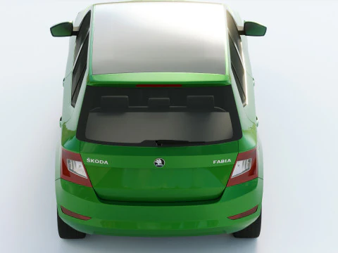 Skoda Fabia 2019 3D Model