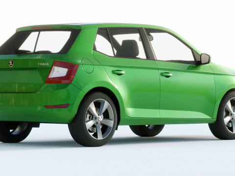 Skoda Fabia 2019 3D Model