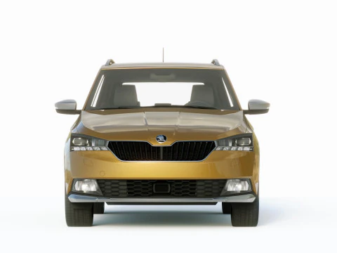 Skoda Fabia Scoutline 2019 3D Model