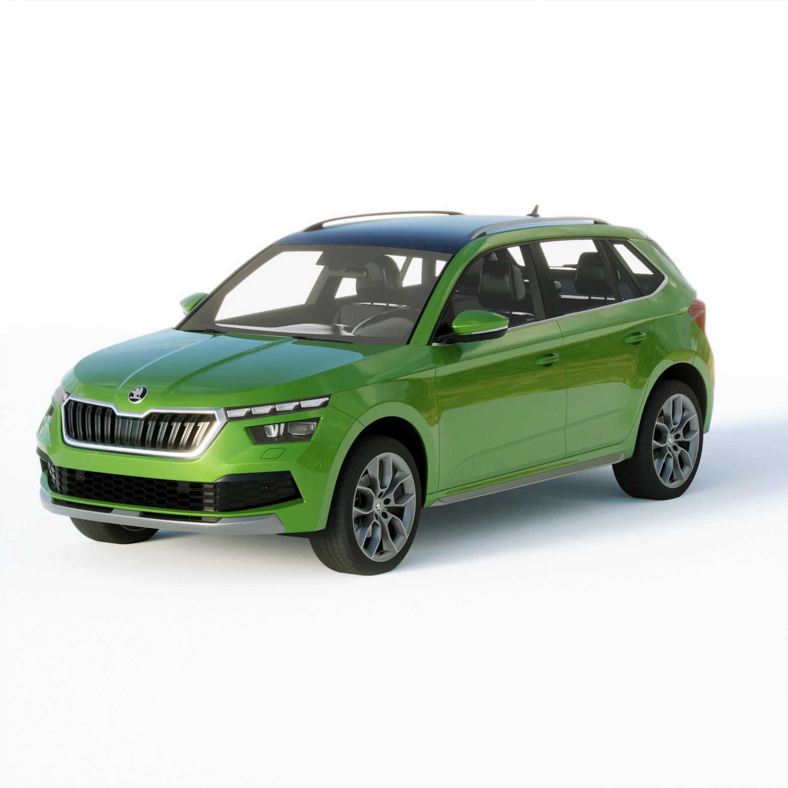 Skoda Kamiq 2020 3D Model .c4d .max .obj .3ds .fbx .stl .blend