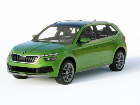 Skoda Kamiq 2020 3D Model