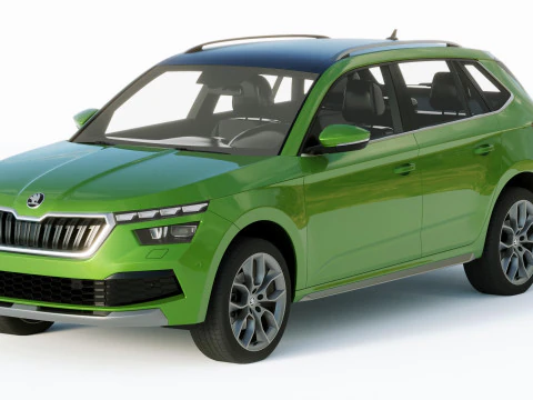 Skoda Kamiq 2020 3D Model