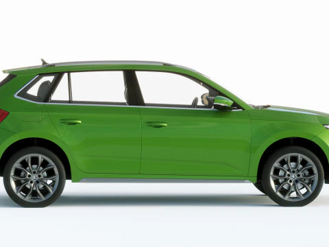 Skoda Kamiq 2020 3D Model
