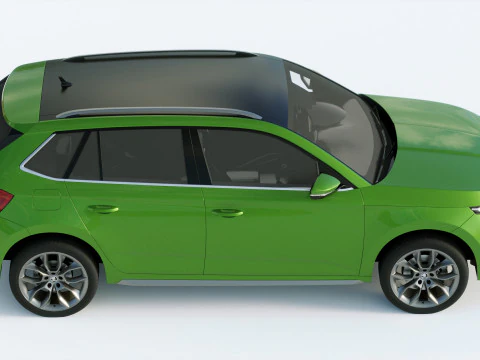 Skoda Kamiq 2020 3D Model
