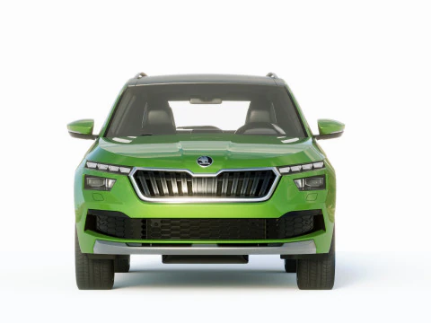 Skoda Kamiq 2020 3D Model