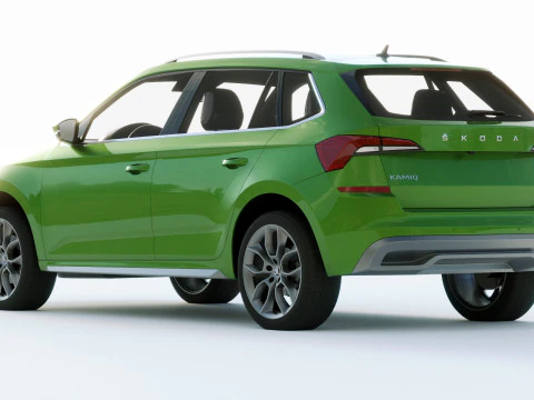 Skoda Kamiq 2020 3D Model