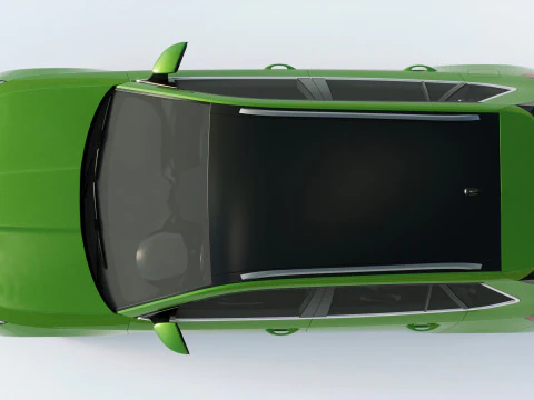 Skoda Kamiq 2020 3D Model