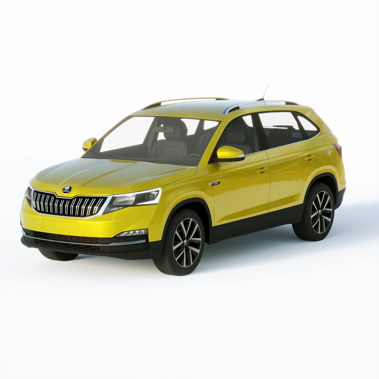 Skoda Kamiq CN 2019 3D Model .c4d .max .obj .3ds .fbx .stl .blend 