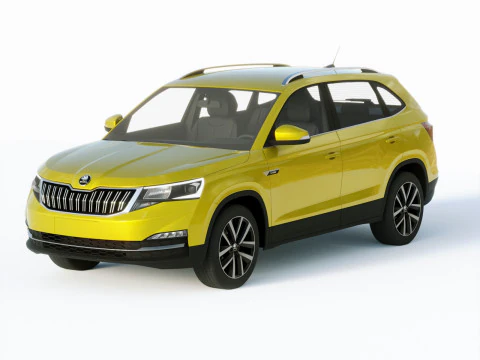 Skoda Kamiq CN 2019 3D Model