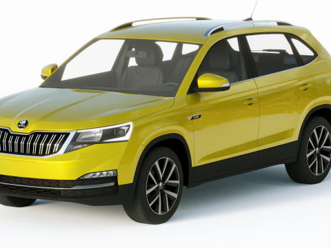 Skoda Kamiq CN 2019 3D Model