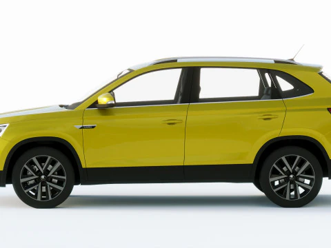 Skoda Kamiq CN 2019 3D Model