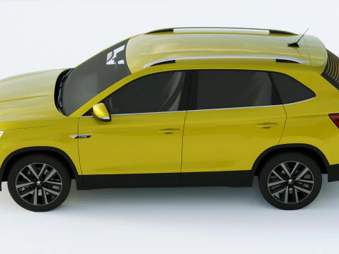 Skoda Kamiq CN 2019 3D Model