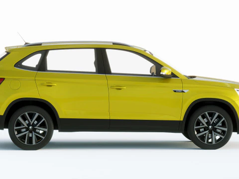 Skoda Kamiq CN 2019 3D Model