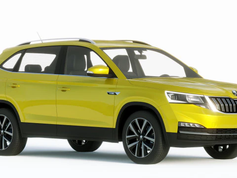 Skoda Kamiq CN 2019 3D Model