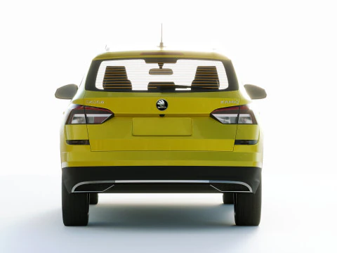 Skoda Kamiq CN 2019 3D Model