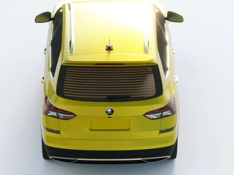 Skoda Kamiq CN 2019 3D Model
