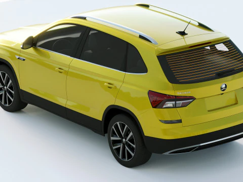 Skoda Kamiq CN 2019 3D Model