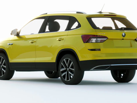 Skoda Kamiq CN 2019 3D Model