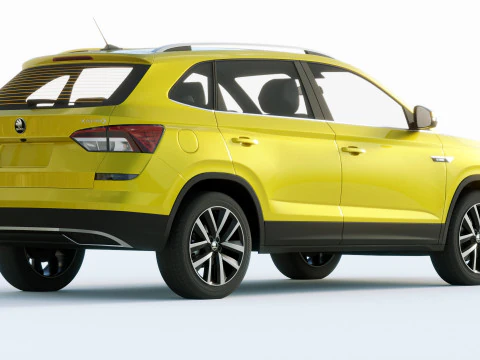 Skoda Kamiq CN 2019 3D Model