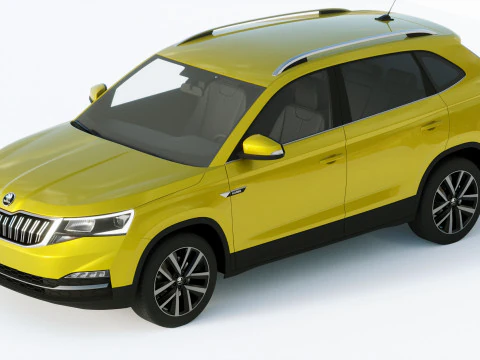 Skoda Kamiq CN 2019 3D Model