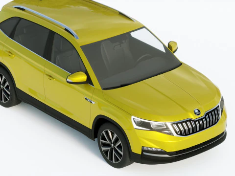Skoda Kamiq CN 2019 3D Model
