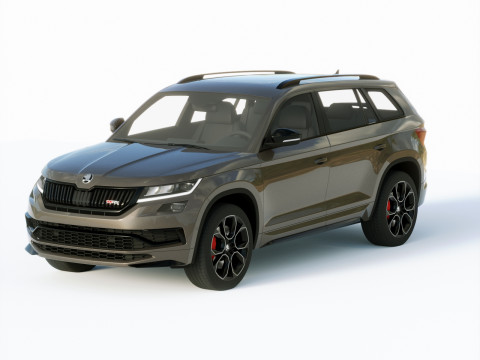 Skoda Kodiaq RS 2019 3D Model