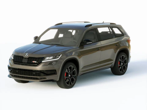Skoda Kodiaq RS 2019 3D Model
