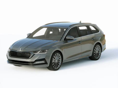 Skoda Octavia station wagon 2020 Modello 3D