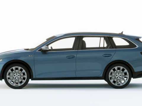 Skoda Octavia Scout 2020 3D Model