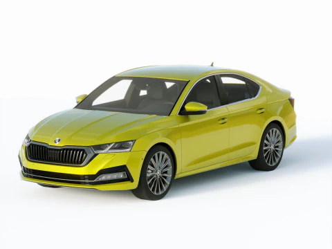 Skoda Octavia Sedan 2020 3D Model