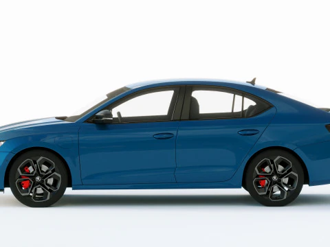 Skoda Octavia Sedan RS 2020 3D Model