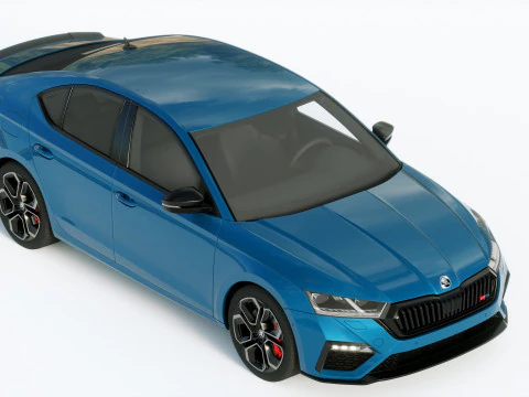 Skoda Octavia Sedan RS 2020 3D Model