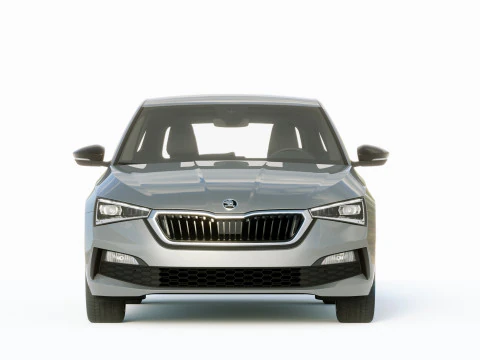 Skoda Scala 2019 3D Model