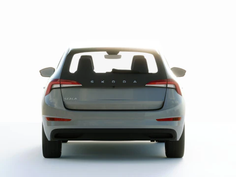 Skoda Scala 2019 3D Model