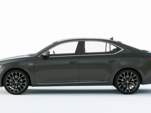 Skoda Superb 2020 3D Model