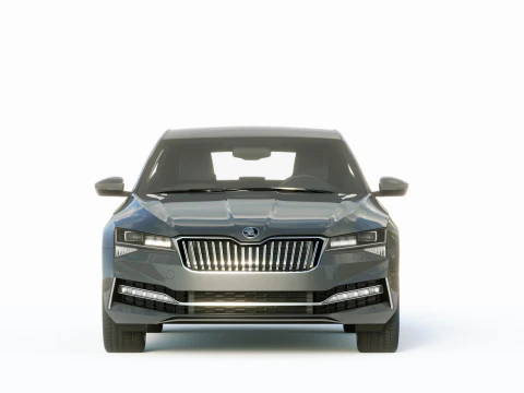 Skoda Superb 2020 3D Model