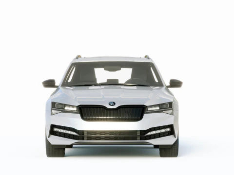 Skoda Superb Combi 2020 3D Model