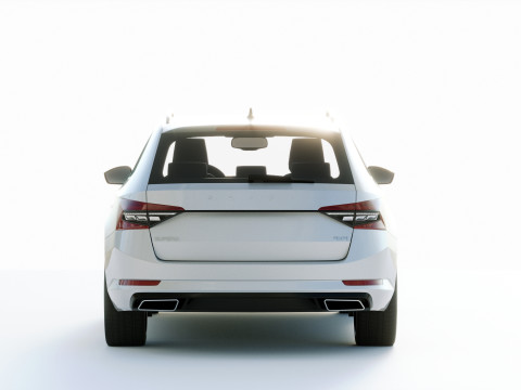 Skoda Superb Combi 2020 3D Model