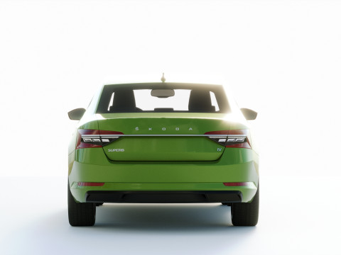 Skoda Superb IV 2020 3D Model