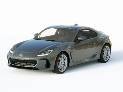 Subaru BRZ 2022 Model 3D