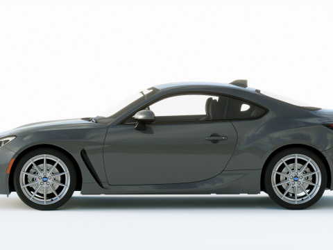 Subaru BRZ 2022 3D Model