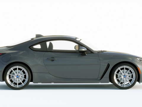 Subaru BRZ 2022 3D Model