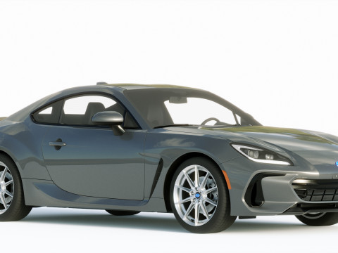 Subaru BRZ 2022 3D Model
