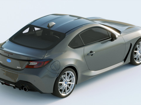 Subaru BRZ 2022 3D Model