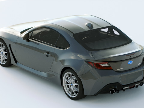 Subaru BRZ 2022 3D Model
