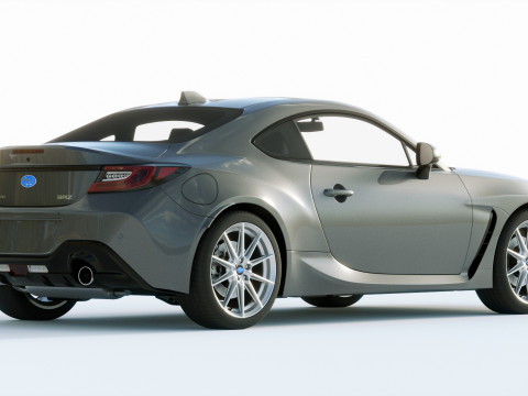 Subaru BRZ 2022 3D Model